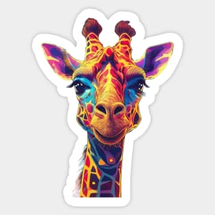 Cute giraffe Sticker